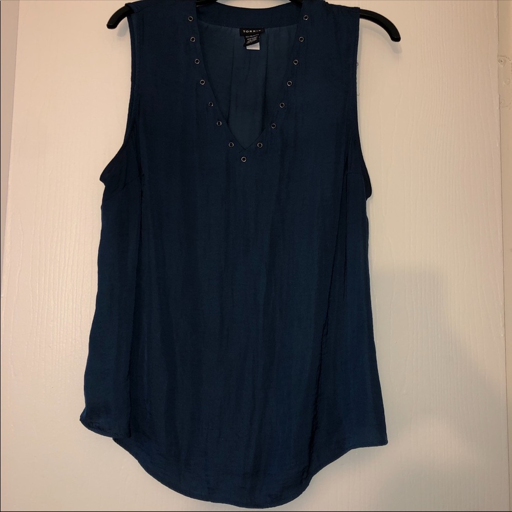 Torrid blue tank top